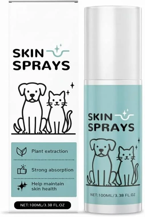 اسپری تسکین دهنده طبیعی پوست ELECDON برای سگ ها و گربه ها - فرمول پاک کننده و نرم کننده برای کاهش خارش و تسکین پوست حیوانات خانگی، فرمول پاک کننده و نرم کننده (100 میلی لیتر) اسپری تسکین دهنده طبیعی پوست ELECDON برای سگ ها و گربه ها - فرمول پاک کننده و نرم کننده برای کاهش خارش و تسکین پوست حیوانات خانگی، فرمول پاک کننده و نرم کننده (100 میلی لیتر)