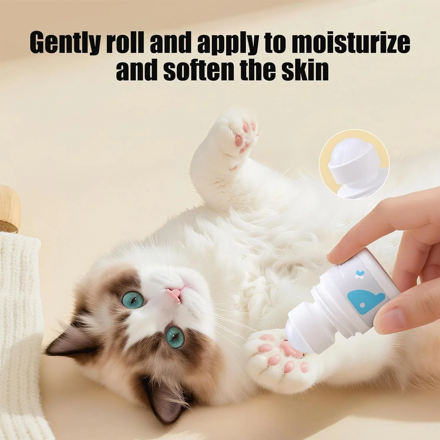 مرهم پنجه سگ، مرطوب کننده پد پنجه گربه و سگ | محافظ طبیعی کرم ایمن برای لیسیدن برای مراقبت از پوست بینی و پای ترک خورده خشک توله سگ بچه گربه مسافرت زمستانی کمپینگ خانه