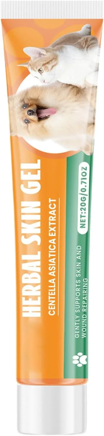 کرم تسکین دهنده پوست تحریک شده سگ، 20 گرم ژل سبک طبیعی - تسکین دهنده سبک پوست سگ، برای مراقبت روزانه سالم حیوانات خانگی در خانه، پنجه گربه و توله سگ کرم تسکین دهنده پوست تحریک شده سگ، 20 گرم ژل سبک طبیعی - تسکین دهنده سبک پوست سگ، برای مراقبت روزانه سالم حیوانات خانگی در خانه، پنجه گربه و توله سگ