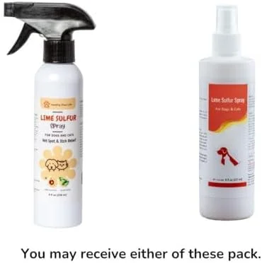 محلول مراقبت از پوست حیوانات خانگی حاوی سولفور برای پوست خشک و خارش دار - راه حل ایمن برای سگ، گربه، توله سگ، بچه گربه، اسب (۲۴۰ میلی لیتر) محلول مراقبت از پوست حیوانات خانگی حاوی سولفور برای پوست خشک و خارش دار - راه حل ایمن برای سگ، گربه، توله سگ، بچه گربه، اسب (۲۴۰ میلی لیتر)