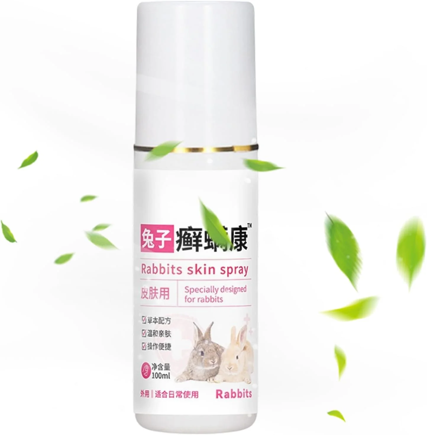 اسپری حیوانات کوچک - اسپری حیوانات برای رفع بو - 100 میلی لیتر نرم کننده مو برای تمیزی خرگوش ها، مناسب فضای داخلی، خارجی، پارک و بازی، هدیه ای برای دوستداران حیوانات خانگی اسپری حیوانات کوچک - اسپری حیوانات برای رفع بو - 100 میلی لیتر نرم کننده مو برای تمیزی خرگوش ها، مناسب فضای داخلی، خارجی، پارک و بازی، هدیه ای برای دوستداران حیوانات خانگی