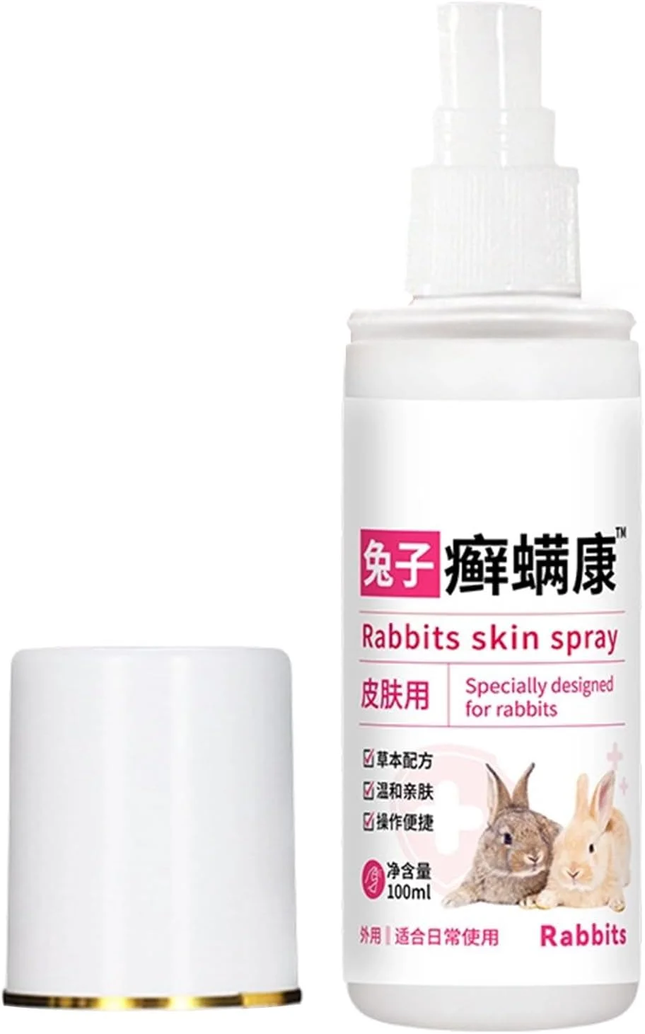اسپری تمیز کننده حیوانات کوچک | اسپری حیوانات برای رفع بو | نرم کننده مو و مراقبت از خارش 100 میلی لیتری برای خرگوش ها، نظافت در فضای داخلی، خارجی، پارک، مناسب دوستداران حیوانات خانگی اسپری تمیز کننده حیوانات کوچک | اسپری حیوانات برای رفع بو | نرم کننده مو و مراقبت از خارش 100 میلی لیتری برای خرگوش ها، نظافت در فضای داخلی، خارجی، پارک، مناسب دوستداران حیوانات خانگی