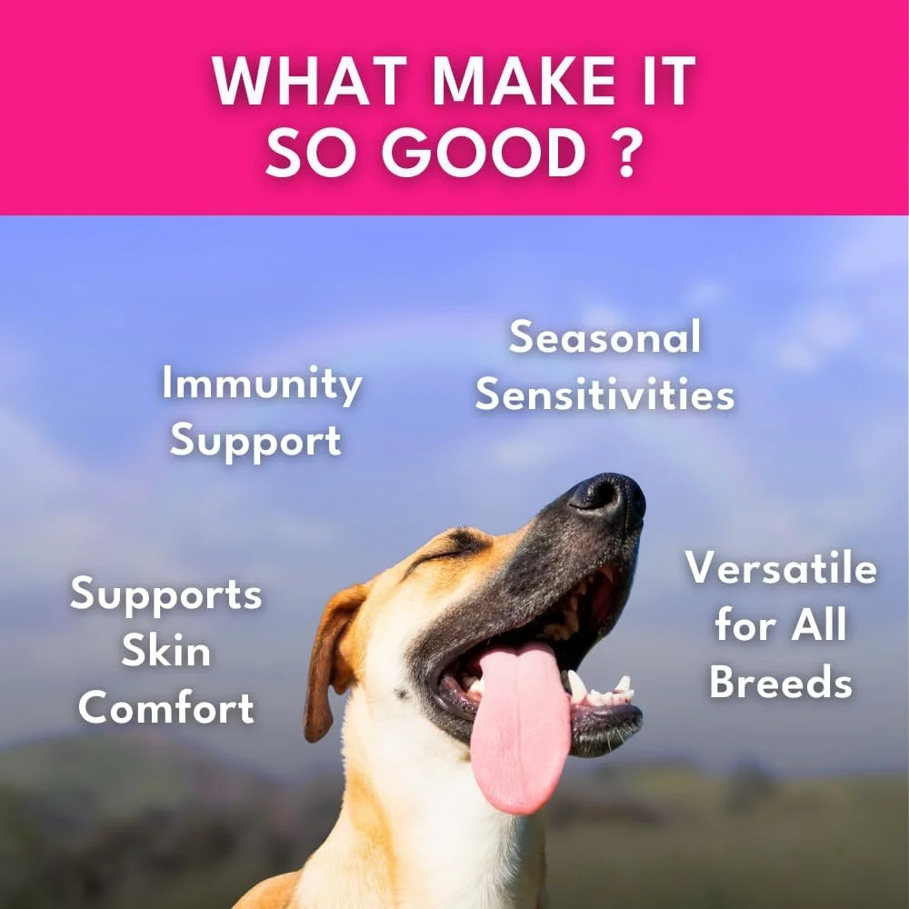 تشویقی های حمایتی آلرژی و خارش سگ پت رویال - تشویقی های آلرژی و سیستم ایمنی سگ - تسکین خارش فصلی، پوست و پوشش - تشویقی های آلرژی سگ - تسکین خارش سگ - تسکین آلرژی پوست (20 عدد) تشویقی های حمایتی آلرژی و خارش سگ پت رویال - تشویقی های آلرژی و سیستم ایمنی سگ - تسکین خارش فصلی، پوست و پوشش - تشویقی های آلرژی سگ - تسکین خارش سگ - تسکین آلرژی پوست (20 عدد)