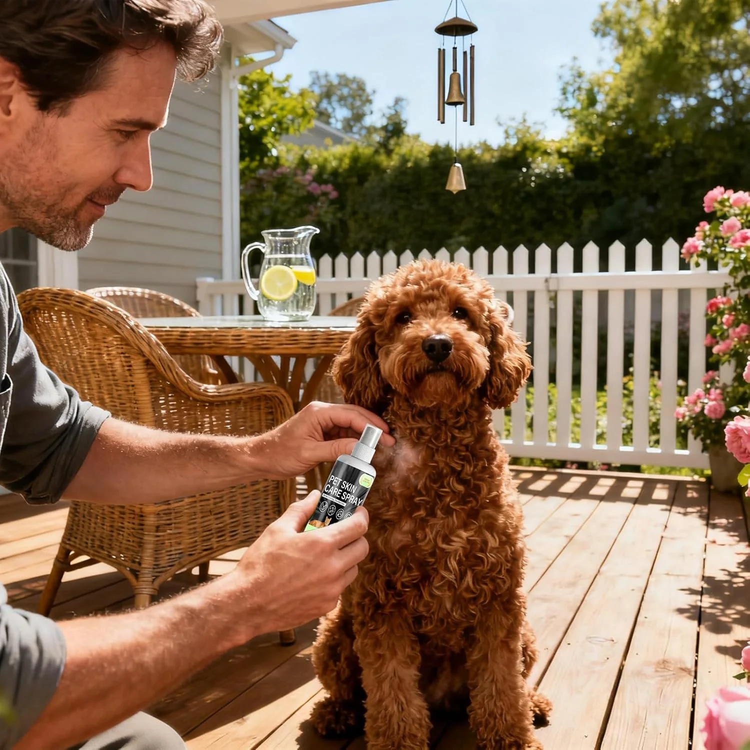 اسپری مراقبت از پوست حیوانات خانگی - تسکین دهنده و جذب سریع در تمام فصول | اسپری ملایم مراقبت از پوست حیوانات خانگی | برای حیوانات نژاد کوچک تا بزرگ با پوشش موی بلند و کوتاه مناسب برای خانه و پناهگاه اسپری مراقبت از پوست حیوانات خانگی - تسکین دهنده و جذب سریع در تمام فصول | اسپری ملایم مراقبت از پوست حیوانات خانگی | برای حیوانات نژاد کوچک تا بزرگ با پوشش موی بلند و کوتاه مناسب برای خانه و پناهگاه