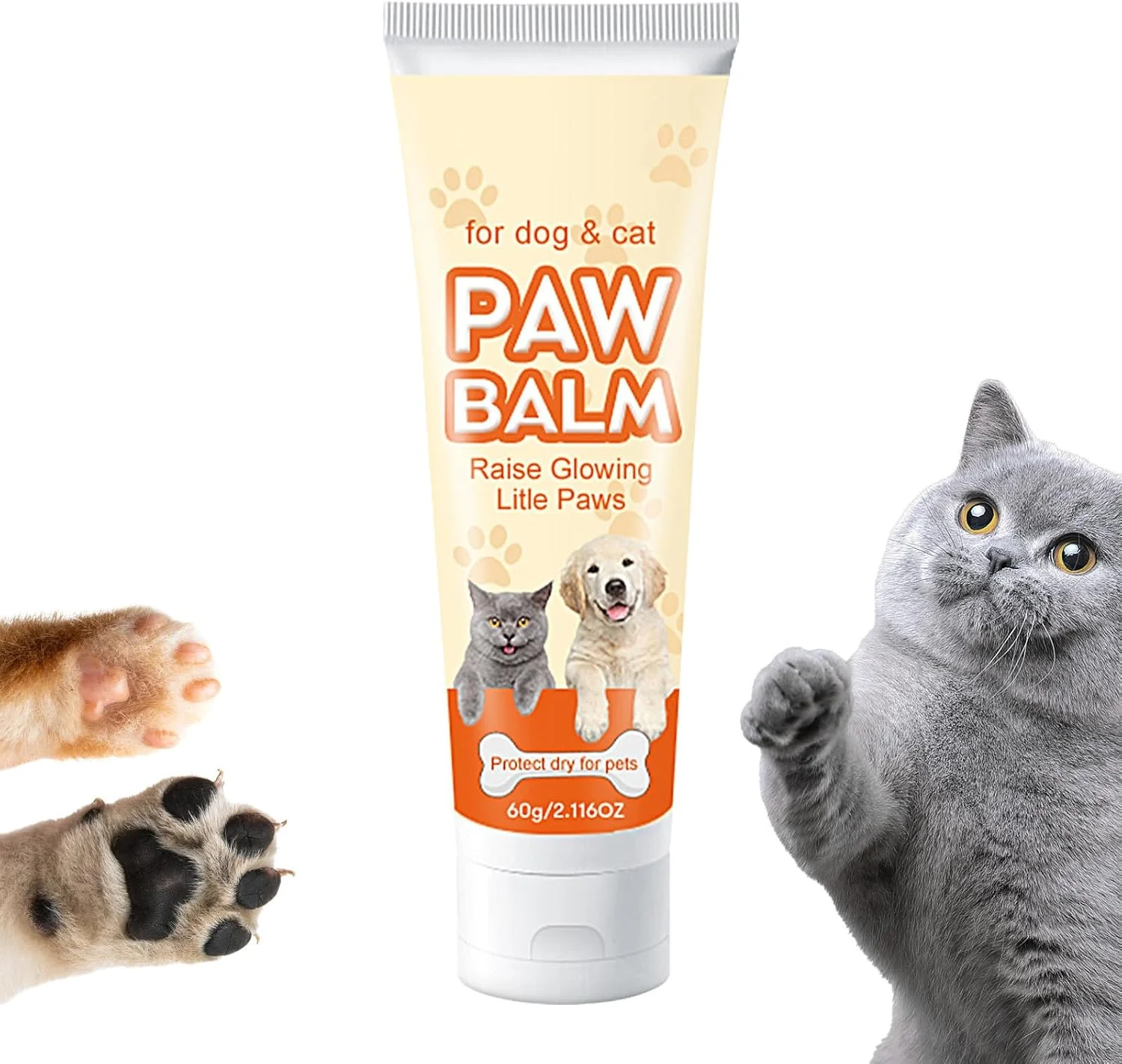 کرم مرطوب کننده پد پنجه سگ، 60 گرم | لوسیون پنجه سگ | برای محافظت در برابر ماجراجویی های فضای باز، دویدن، کمپینگ و پیاده روی در زمستان و تابستان کرم مرطوب کننده پد پنجه سگ، 60 گرم | لوسیون پنجه سگ | برای محافظت در برابر ماجراجویی های فضای باز، دویدن، کمپینگ و پیاده روی در زمستان و تابستان