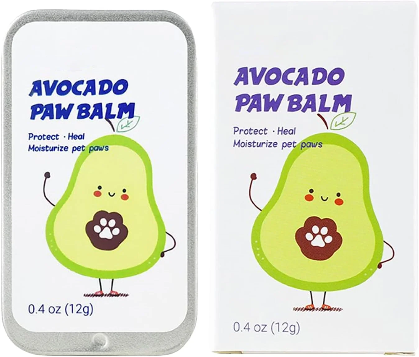 بالم پد پنجه | مرطوب کننده ایمن برای لیسیدن پنجه سگ - کره ترمیم کننده مراقبت از پای حیوانات خانگی برای محافظت و تغذیه پنجه های ترک خورده مناسب فصل زمستان و استفاده در فضای باز و داخل خانه برای توله سگ، بچه گربه و گربه بالم پد پنجه | مرطوب کننده ایمن برای لیسیدن پنجه سگ - کره ترمیم کننده مراقبت از پای حیوانات خانگی برای محافظت و تغذیه پنجه های ترک خورده مناسب فصل زمستان و استفاده در فضای باز و داخل خانه برای توله سگ، بچه گربه و گربه