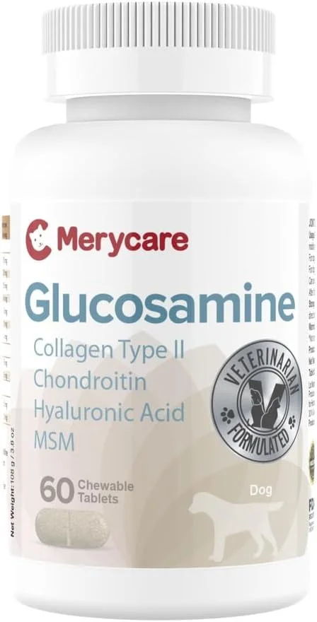 مکمل پشتیبانی از مفاصل ران و مفصل برای سگ ها – 60 قرص – گلوکزامین، کندرویتین، MSM، کلاژن، اسید هیالورونیک و بوسولیا – مکمل پیشرفته پشتیبانی از تحرک مکمل پشتیبانی از مفاصل ران و مفصل برای سگ ها – 60 قرص – گلوکزامین، کندرویتین، MSM، کلاژن، اسید هیالورونیک و بوسولیا – مکمل پیشرفته پشتیبانی از تحرک