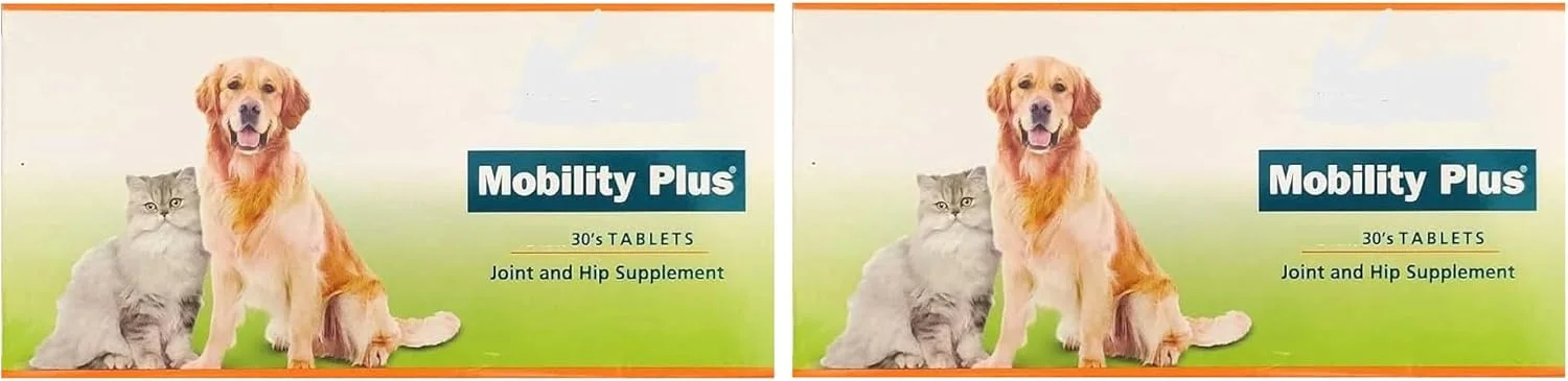 مکمل موبیلیتی پلاس برای مفاصل و لگن سگ و گربه، بسته 30 عددی (بسته 2 عددی) مکمل موبیلیتی پلاس برای مفاصل و لگن سگ و گربه، بسته 30 عددی (بسته 2 عددی)