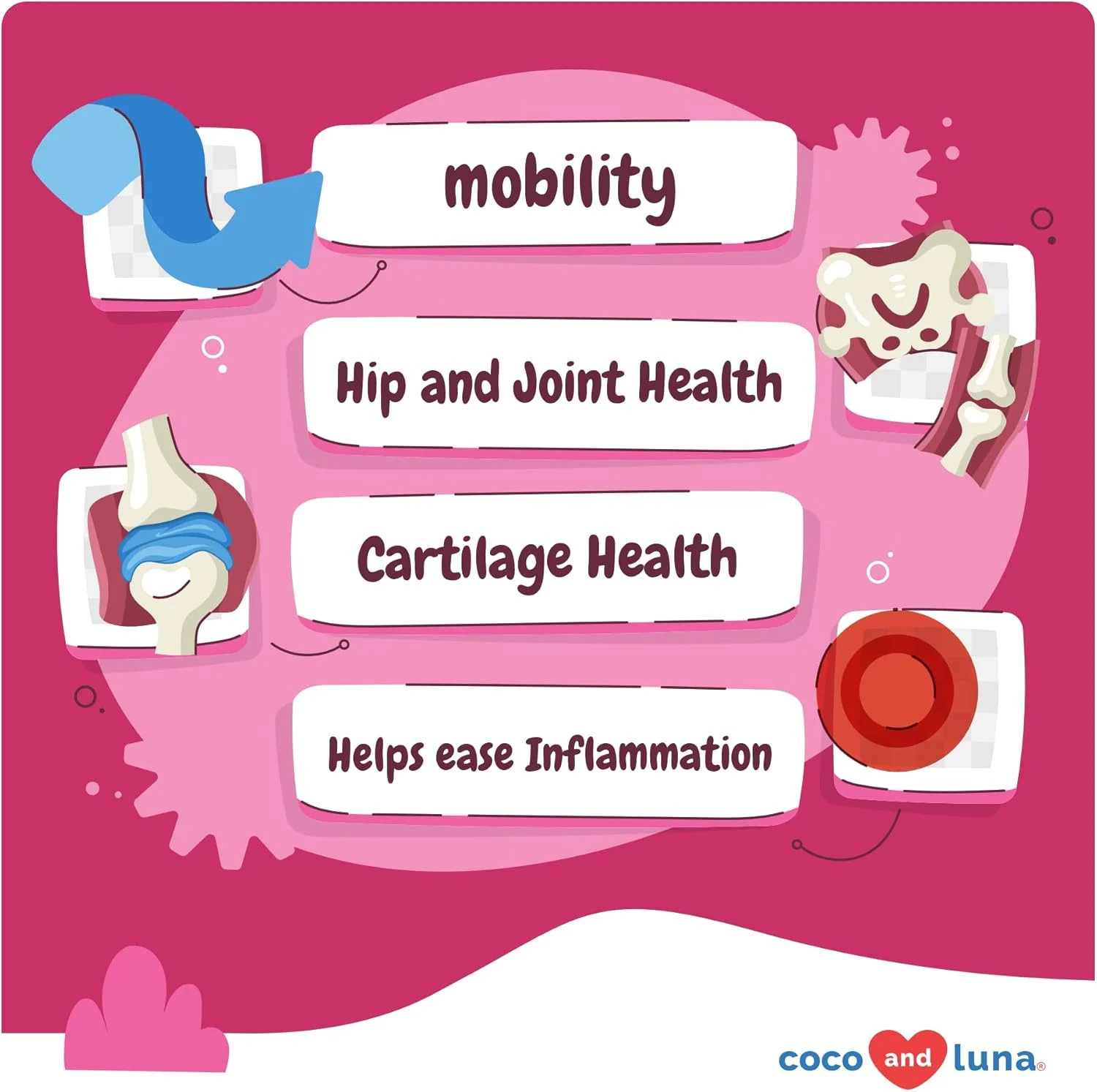 مکمل تقویتی مفاصل و استخوان ران برای سگ ها - حداکثر قدرت - 90 عدد قرص نرم - حاوی صدف لب سبز، گلوکزامین، زردچوبه، روغن ماهی، MSM و یوکا شیدیگرا.