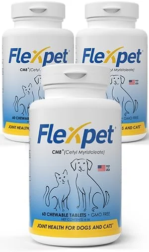 فلکس پت با CM8 (۱۸۰ قرص جویدنی) فلکس پت با CM8 (۱۸۰ قرص جویدنی)