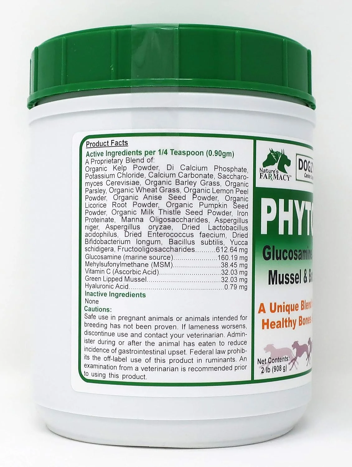 Dogzymes Phyto-Flex پشتیبانی از استخوان/مفصل/بافت نرم، 2 پوند