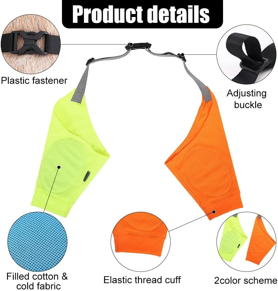 محافظ آرنج سگ DONGKER، آستین محافظ پای جلویی سگ، زانوبند حیوانات خانگی برای سگ های بزرگ و متوسط