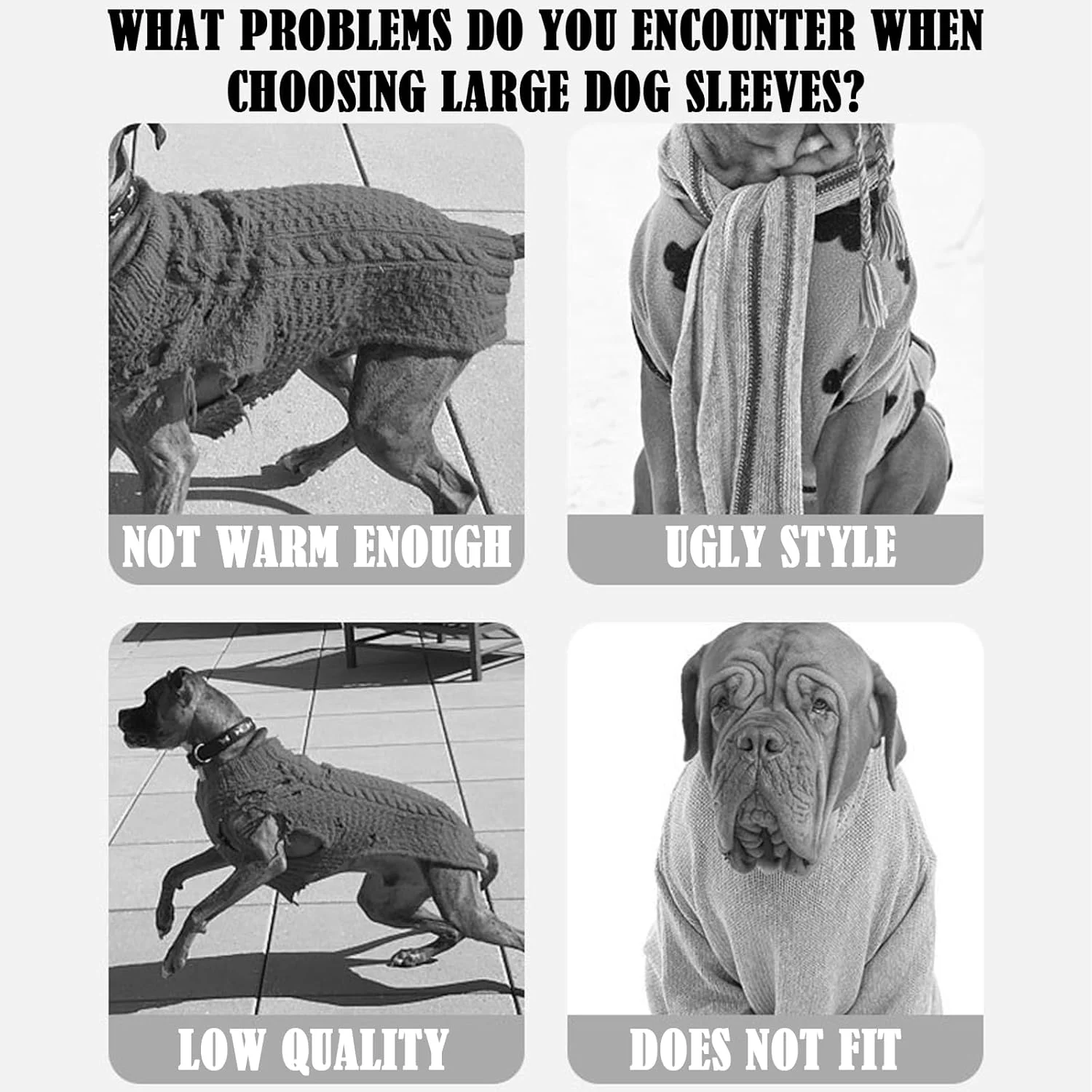 آستین محافظ ساق پای جلویی سگ، محافظ آرنج و مفصل خرگوشی پای جلویی سگ، زانوبند حیوانات خانگی برای سگ های بزرگ و متوسط (2XL)