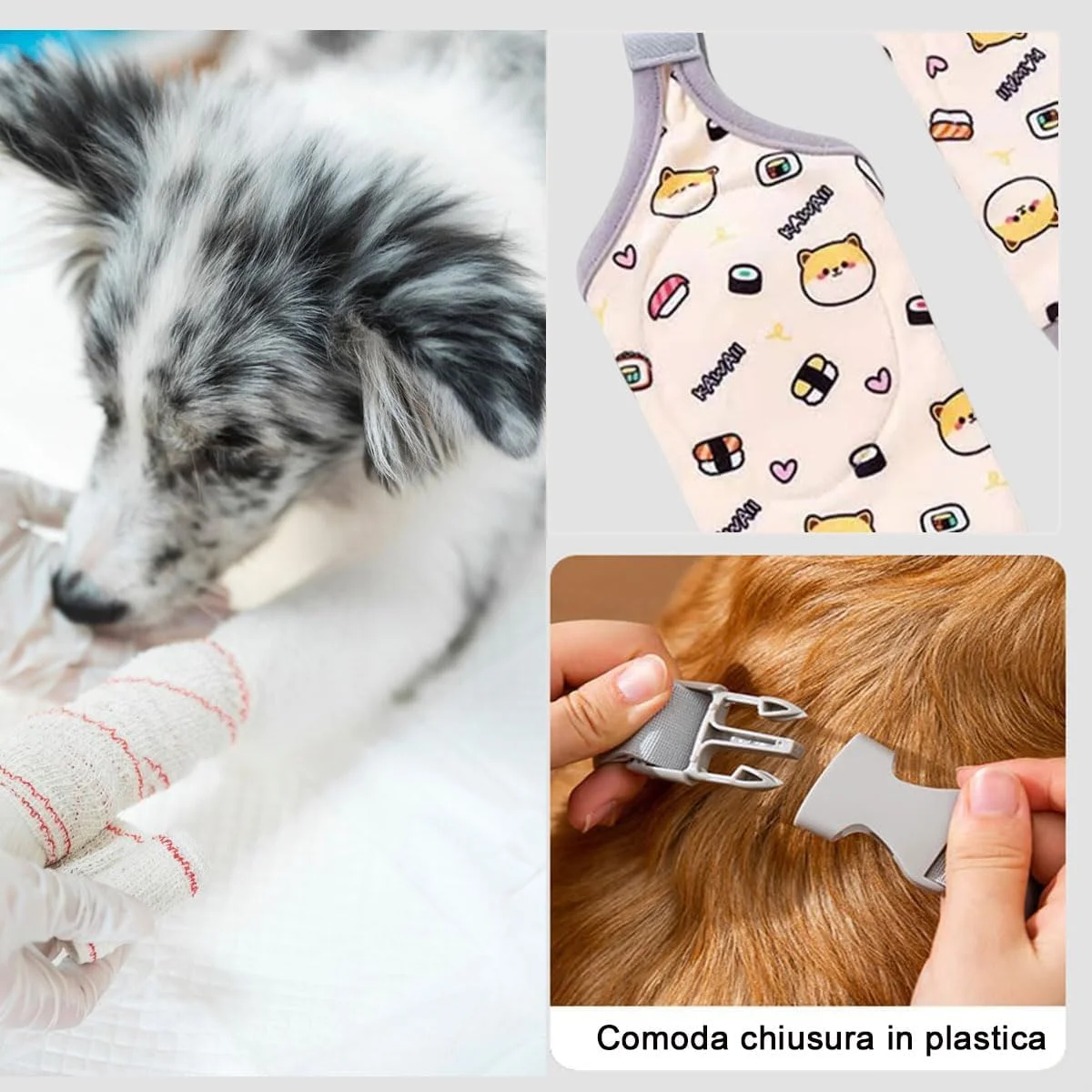 محافظ آرنج سگ، آتل آرنج قابل تنظیم برای سگ، زانوبند و محافظ زخم برای سگ های بزرگ و متوسط