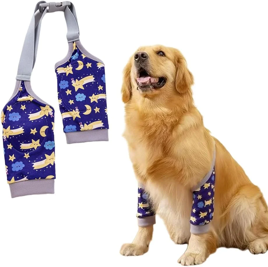 محافظ آستین بهبودی سگ CATOR برای پاهای جلویی، آستین آرنج سگ با پد نرم، محافظت از زخم پای سگ، مناسب برای سگ های متوسط و بزرگ (XL) محافظ آستین بهبودی سگ CATOR برای پاهای جلویی، آستین آرنج سگ با پد نرم، محافظت از زخم پای سگ، مناسب برای سگ های متوسط و بزرگ (XL)