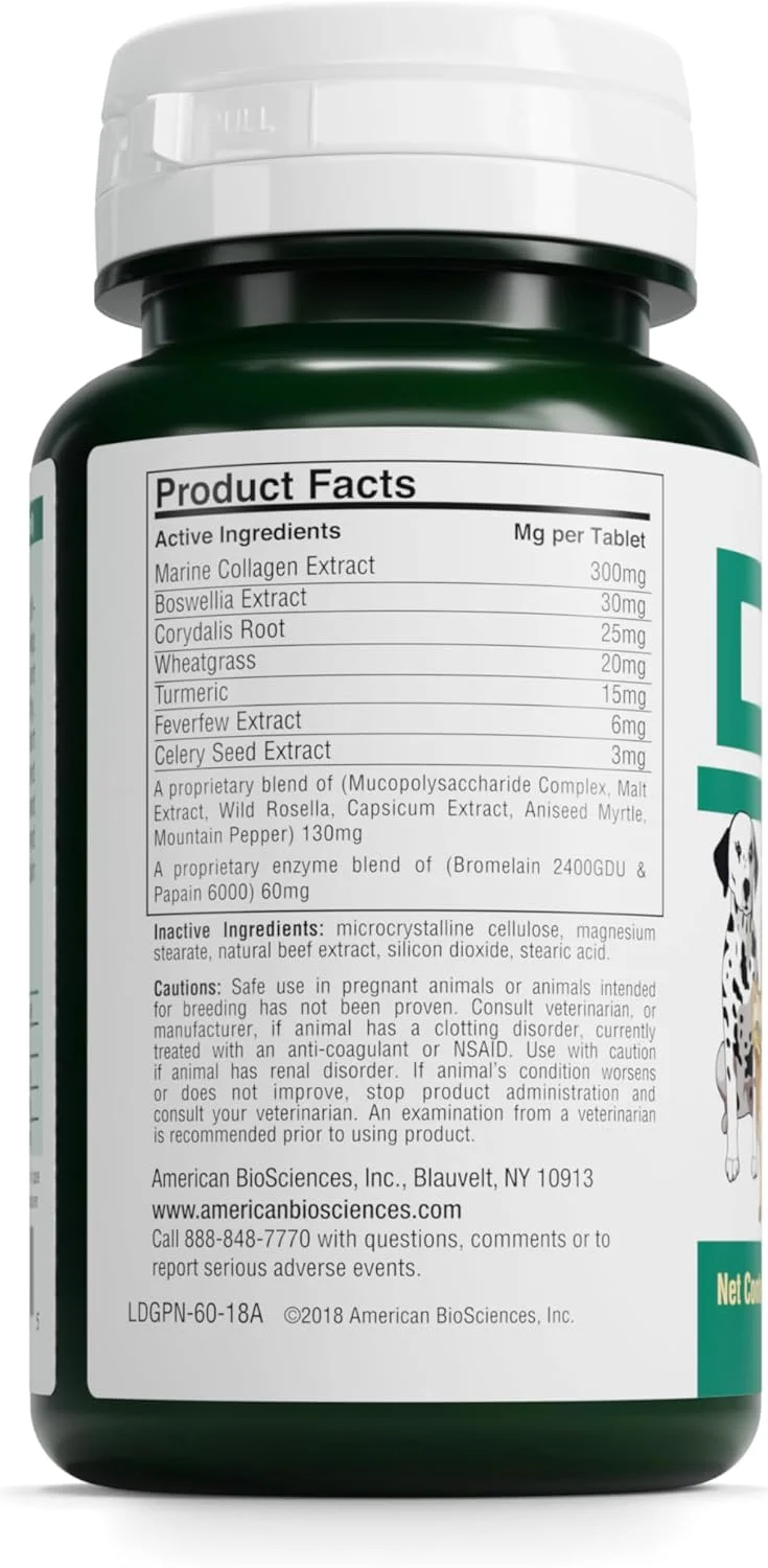 قرص های DGP (Dog Gone Pain) بایوساینسز آمریکایی - 60 عدد - بسته 2 عددی قرص های DGP (Dog Gone Pain) بایوساینسز آمریکایی - 60 عدد - بسته 2 عددی