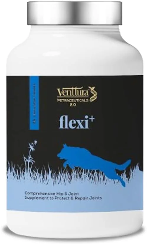 قرص های جویدنی Flexi+ برای سگ ها | تقویت مفاصل | ترمیم غضروف | پشتیبانی از سلامت مفاصل | بهبود تحرک | (45 قرص جویدنی)