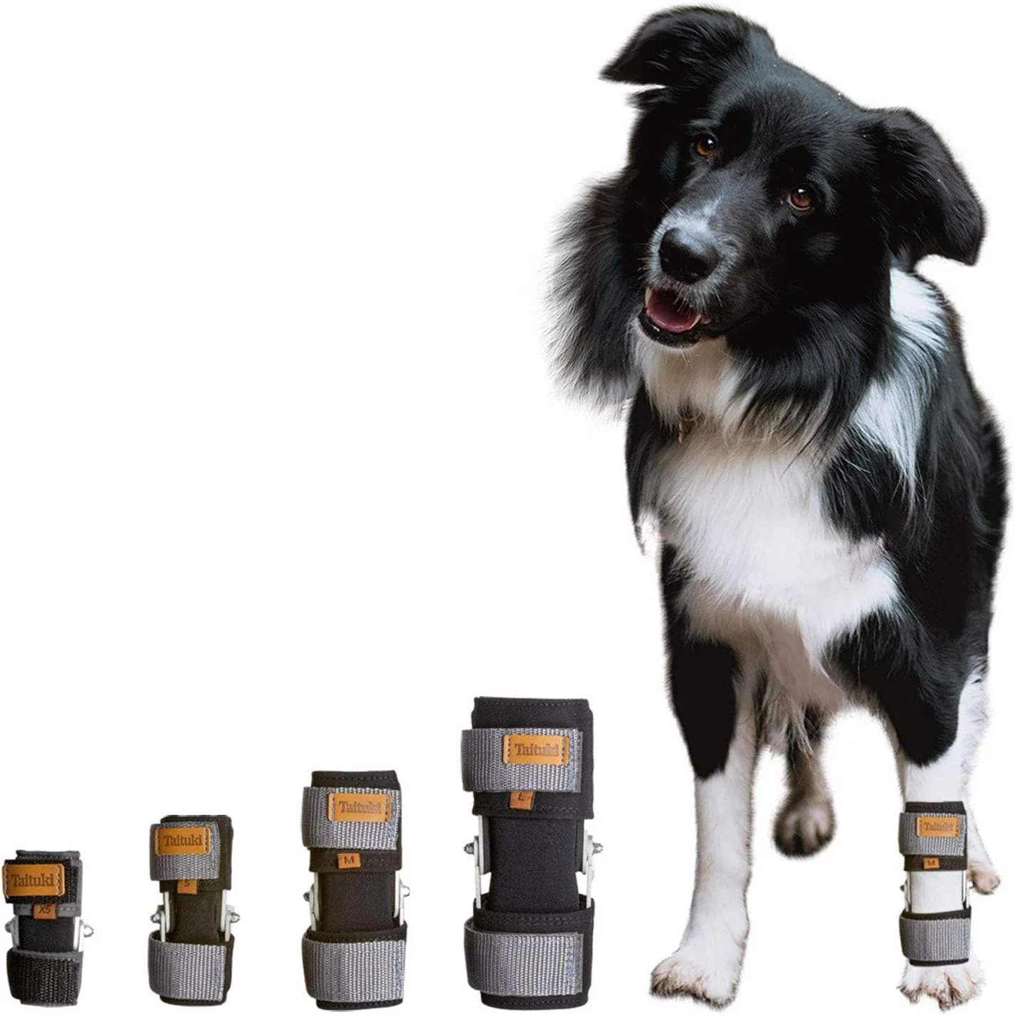 مفصل ساپورت پای جلویی سگ برای مچ دست و آرتروز سگ (1 عدد) (کوچک+)