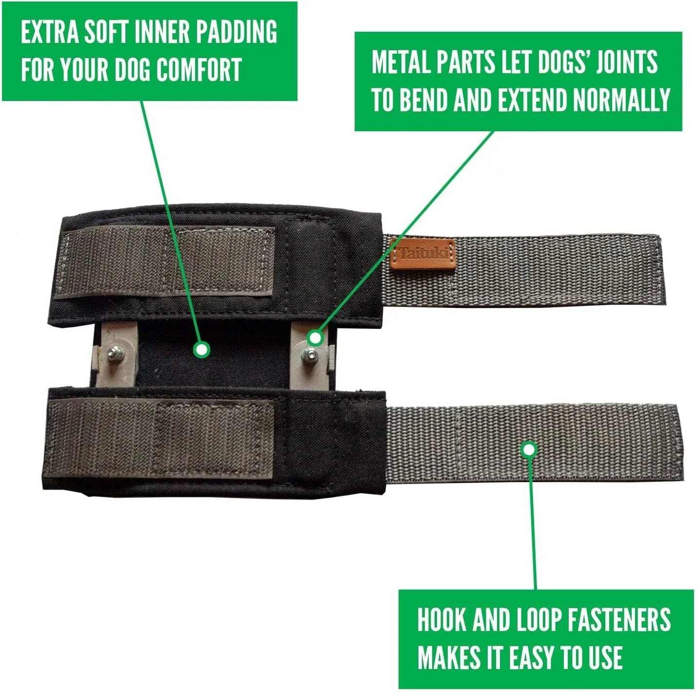 مفصل ساپورت پای جلویی سگ برای مچ دست و آرتروز سگ (1 عدد) (کوچک+)