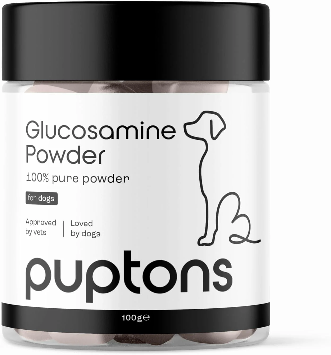 پودر گلوکزامین مخصوص سگ ها توتال پتز 100 گرمی (200 سروینگ) | Puptons