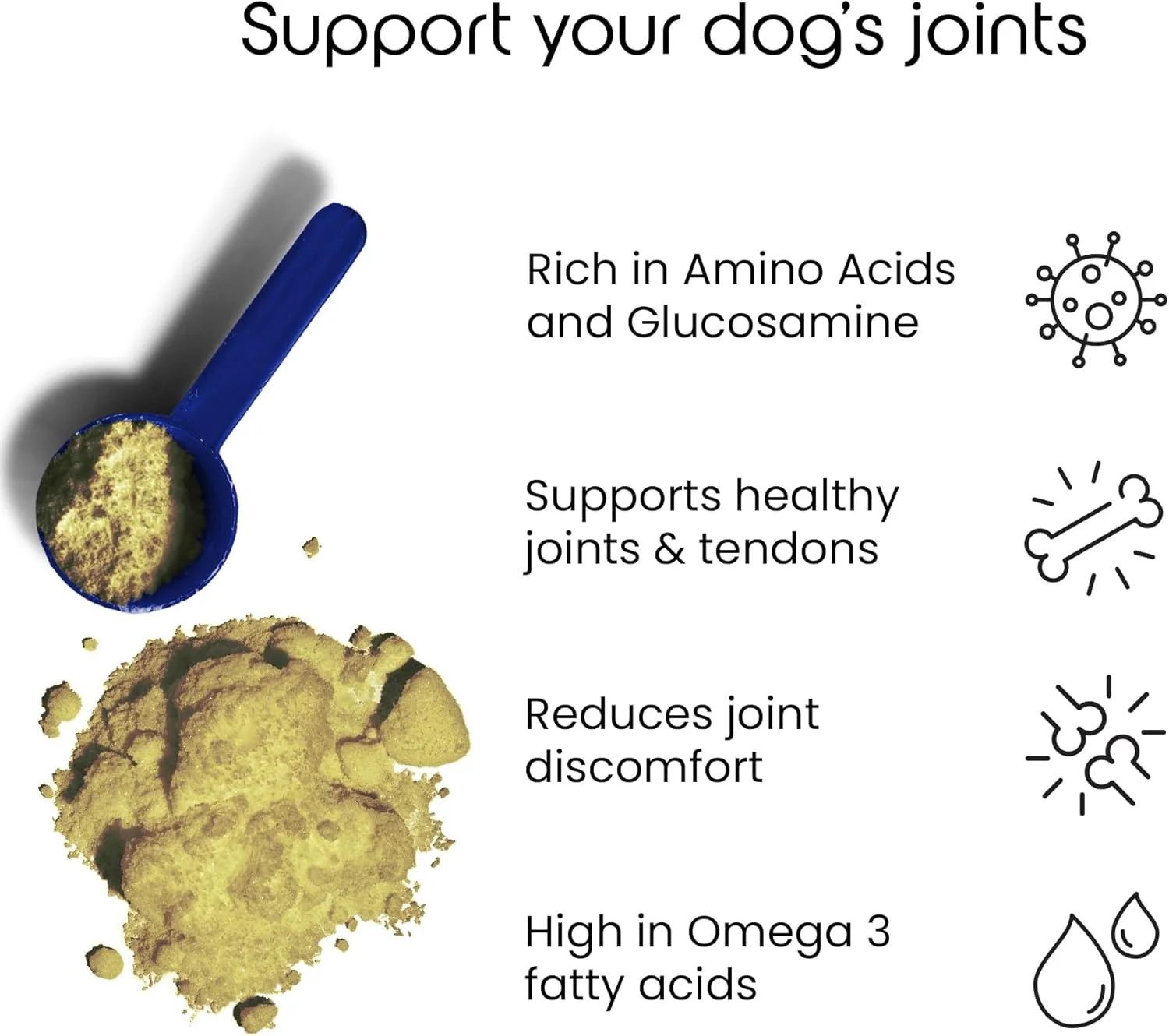 پودر صدف سبز خالص ۱۰۰٪ برای سگ ها ۱۰۰ گرم (۱۶۶ وعده) | Puptons پودر صدف سبز خالص ۱۰۰٪ برای سگ ها ۱۰۰ گرم (۱۶۶ وعده) | Puptons