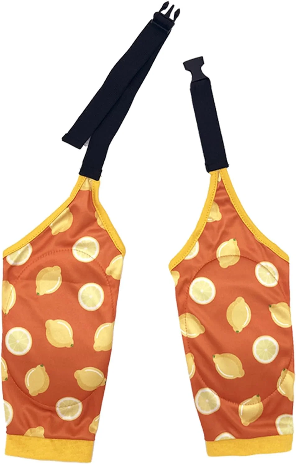 پد محافظ زانوی سگ، محافظ آرنج و زانو، آستین حیوانات خانگی برای زخم، درمان پینه آرنج سگ برای سگ های بزرگ و متوسط با روسری (لیمو بزرگ)