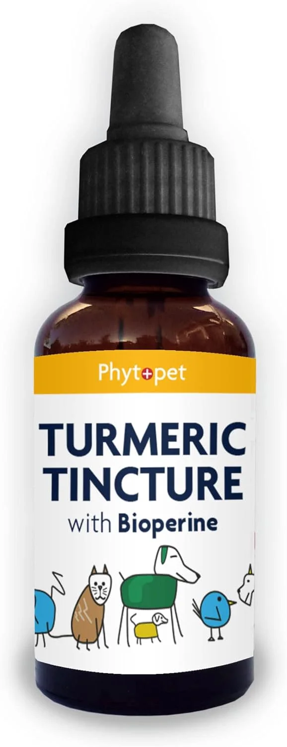 عصاره ریشه زردچوبه فیتوپت | 100 میلی لیتر | ضد التهاب طبیعی و پشتیبانی از کبد | کورکومینوئیدها، خواص ضد میکروبی | برای سگ، گربه، پرنده، اسب