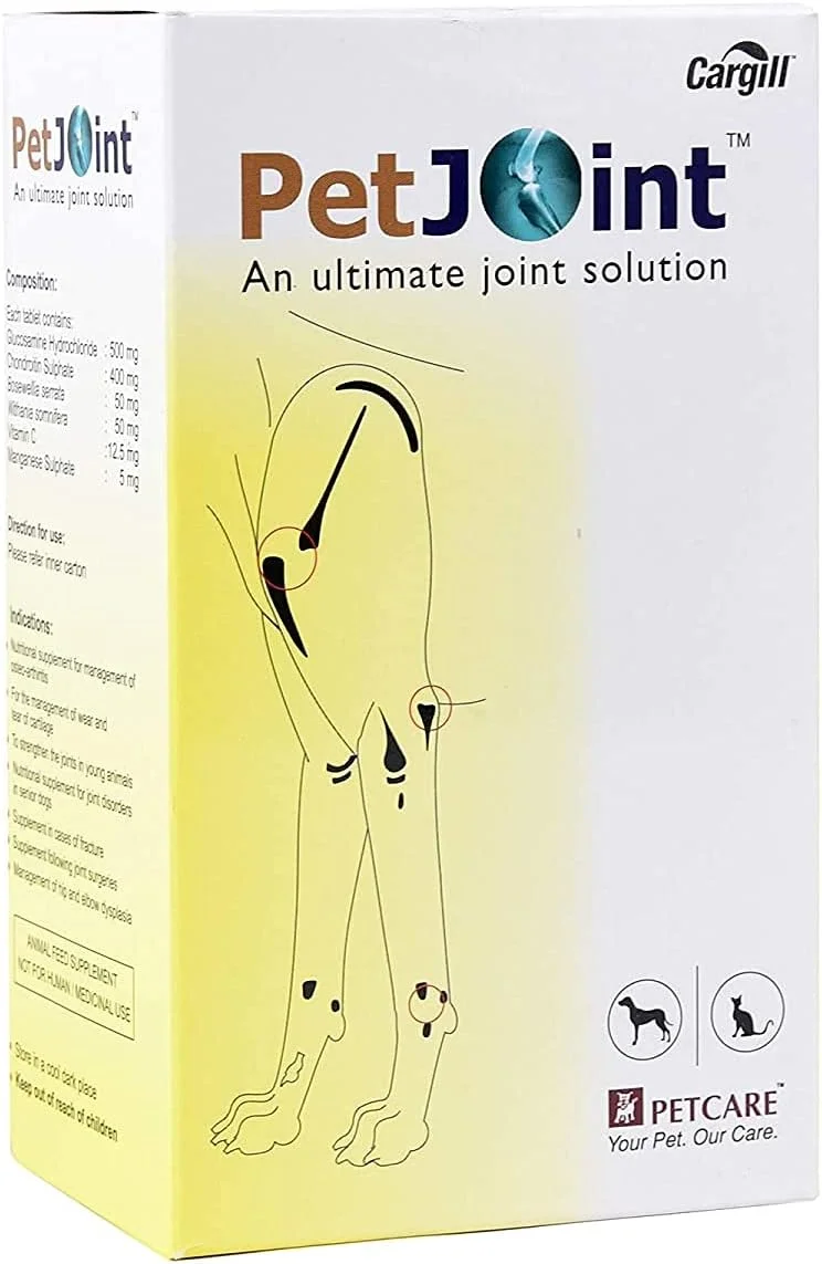 قرص مکمل مفصل پت کر، 5 بسته 12 عددی برای سگ