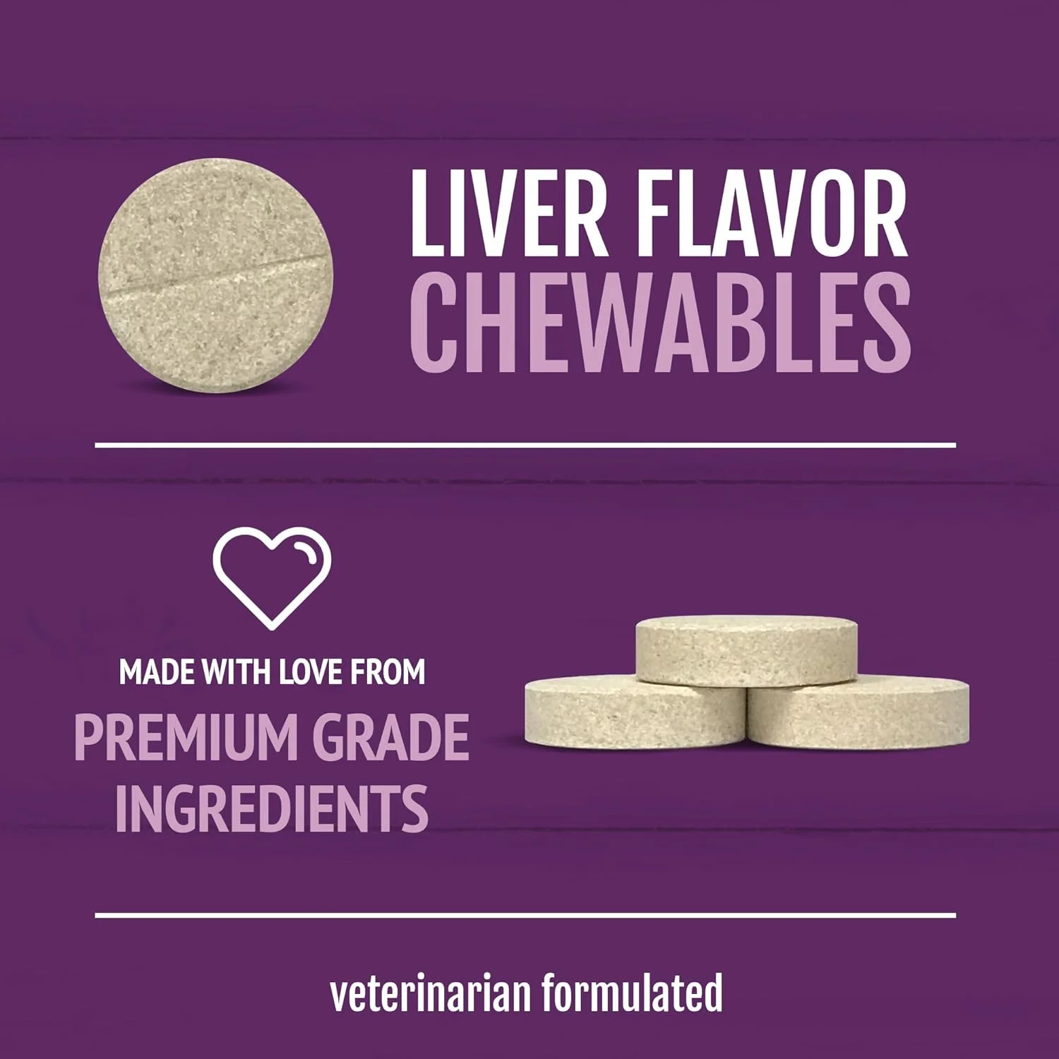 مکمل بهداشت مفاصل و استخوان سطح 4 پت اِن سی نچرال کر برای سگ ها (150 عدد)، قرص های جویدنی گلوکزامین کندرویتین MSM برای سگ ها با منگنز، مکمل پشتیبانی از استخوان و مفاصل با طعم جگر مکمل بهداشت مفاصل و استخوان سطح 4 پت اِن سی نچرال کر برای سگ ها (150 عدد)، قرص های جویدنی گلوکزامین کندرویتین MSM برای سگ ها با منگنز، مکمل پشتیبانی از استخوان و مفاصل با طعم جگر