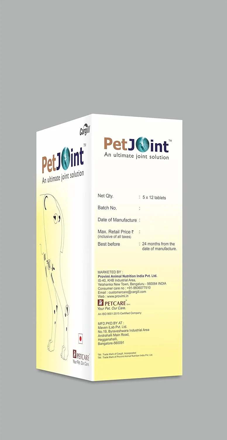 قرص های مکمل مفاصل برای سگ و گربه (بسته 1 عددی، 60 قرص)