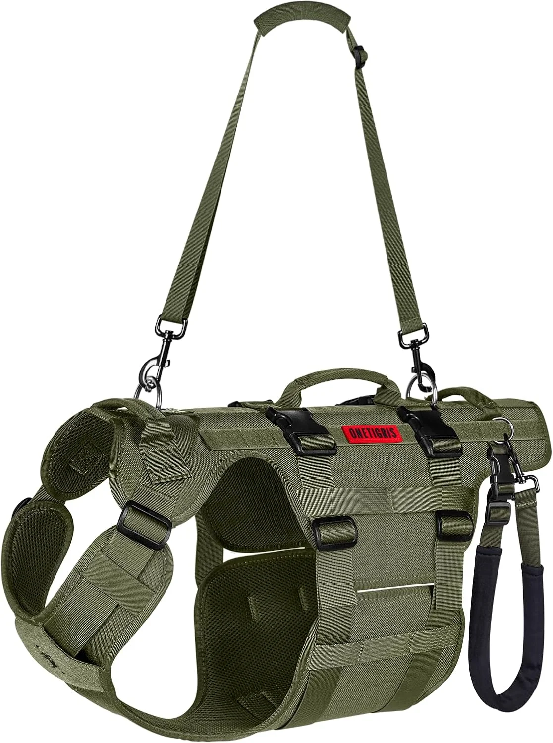 جلیقه بالابر سگ OneTigris برای سگ های بزرگ، بریس پشتیبانی از لگن سگ، بالابر کامل بدن سگ با دستگیره، جلیقه کمک حرکتی چند منظوره Invictus برای پاهای عقب، توانبخشی و بلند کردن حیوانات خانگی جلیقه بالابر سگ OneTigris برای سگ های بزرگ، بریس پشتیبانی از لگن سگ، بالابر کامل بدن سگ با دستگیره، جلیقه کمک حرکتی چند منظوره Invictus برای پاهای عقب، توانبخشی و بلند کردن حیوانات خانگی