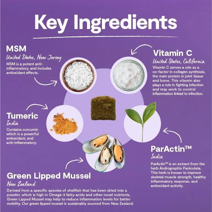 مکمل جویدنی مفصل و لگن سگ اوپن فارم - 360 گرم