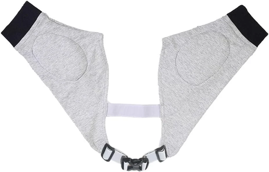 آستین ریکاوری سگ Wohlstand، پدهای آرنج سگ، کاف پنجه جلویی سگ، پدهای آرنج الاستیک سگ، ریکاوری پای جلویی قابل تنظیم سگ (L)