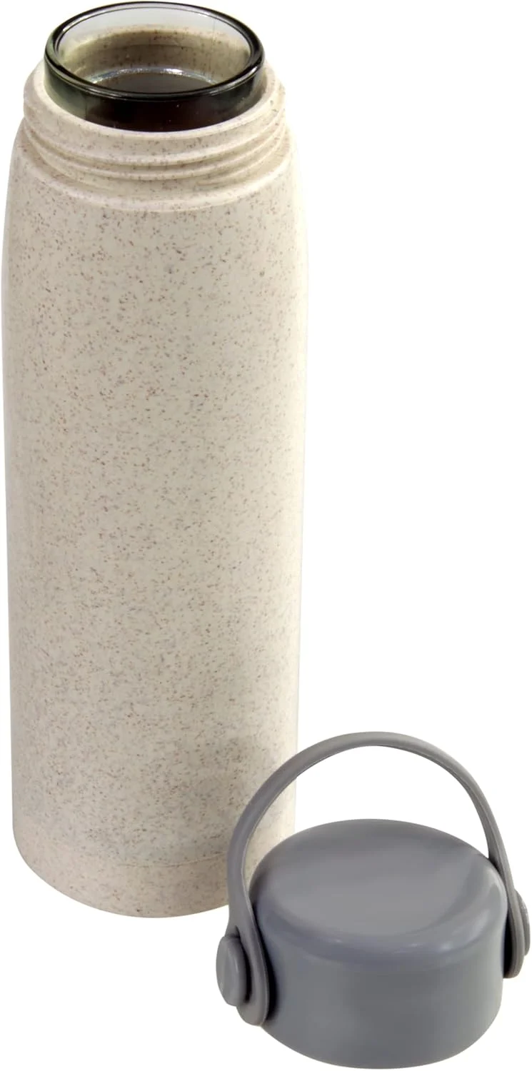 بطری شیشه ای - بطری آب 280 میلی لیتر، بطری آب شیشه ای، بطری آب آشامیدنی رابی - بطری نوشیدنی نی گندم سازگار با محیط زیست برای استفاده روزانه بطری شیشه ای - بطری آب 280 میلی لیتر، بطری آب شیشه ای، بطری آب آشامیدنی رابی - بطری نوشیدنی نی گندم سازگار با محیط زیست برای استفاده روزانه