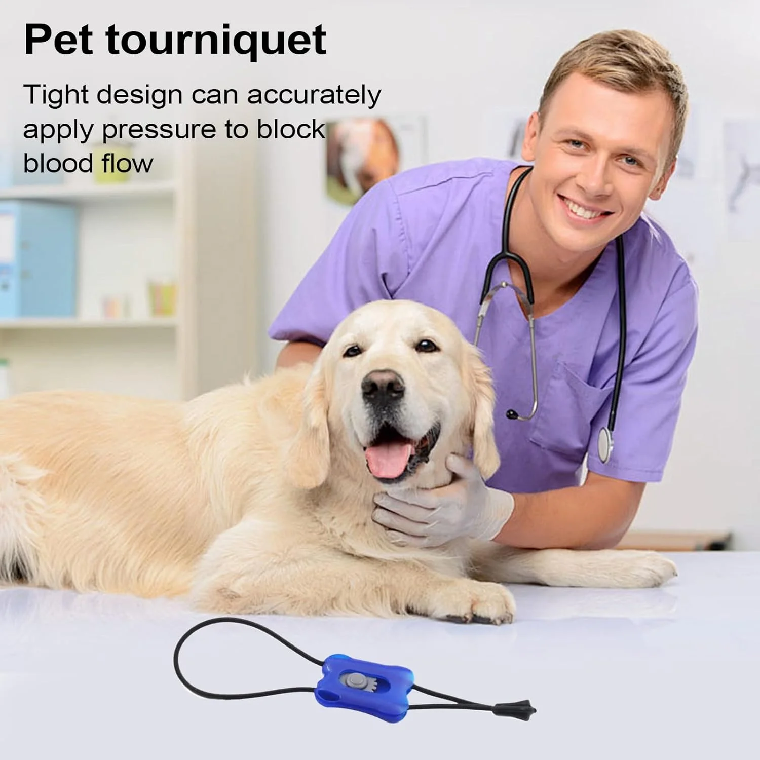 بانداژ سگ، ابزار توقف خونریزی سریع - بانداژ قابل حمل با رهاسازی سریع برای کنترل فوری خونریزی، مناسب برای آسیب های خانگی، زخم گربه، دامپزشکی حیوانات خانگی، مسافرت سگ بانداژ سگ، ابزار توقف خونریزی سریع - بانداژ قابل حمل با رهاسازی سریع برای کنترل فوری خونریزی، مناسب برای آسیب های خانگی، زخم گربه، دامپزشکی حیوانات خانگی، مسافرت سگ