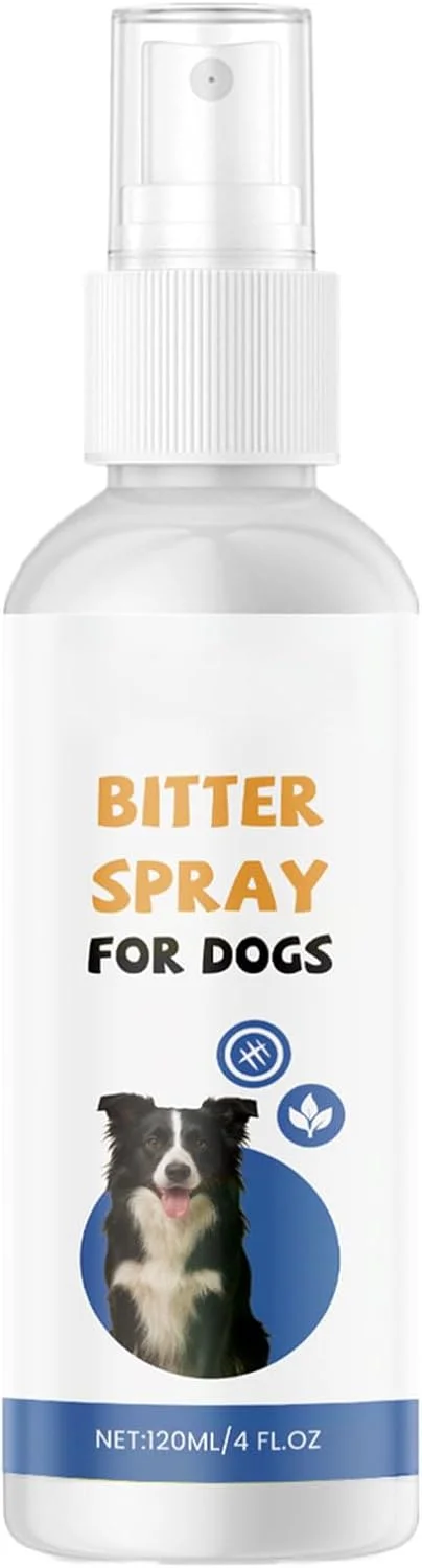 اسپری ضد جویدن سگ - محلول طبیعی برای جلوگیری از لیسیدن حیوانات خانگی - اسپری آرامش بخش 120 میلی لیتری ضد جویدن سگ برای مبلمان، فرش، داخل خانه، حیاط، چمن اسپری ضد جویدن سگ - محلول طبیعی برای جلوگیری از لیسیدن حیوانات خانگی - اسپری آرامش بخش 120 میلی لیتری ضد جویدن سگ برای مبلمان، فرش، داخل خانه، حیاط، چمن