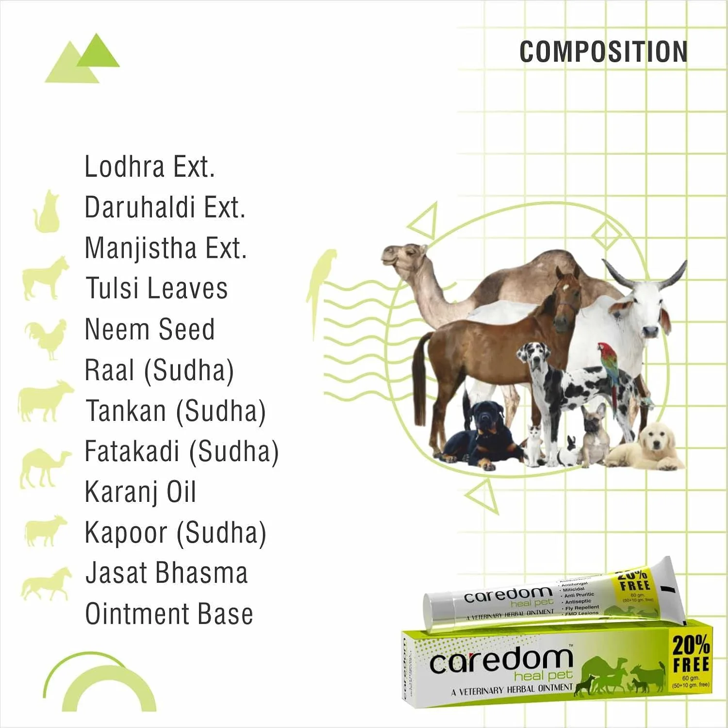 اسپری و پماد گیاهی دامپزشکی Heal Pet برای سوختگی، بریدگی، مشکلات پوستی | اسپری سگ و سایر حیوانات خانگی برای انواع زخم ها | 100 میلی لیتر | 60 گرم | بسته 2 عددی اسپری و پماد گیاهی دامپزشکی Heal Pet برای سوختگی، بریدگی، مشکلات پوستی | اسپری سگ و سایر حیوانات خانگی برای انواع زخم ها | 100 میلی لیتر | 60 گرم | بسته 2 عددی