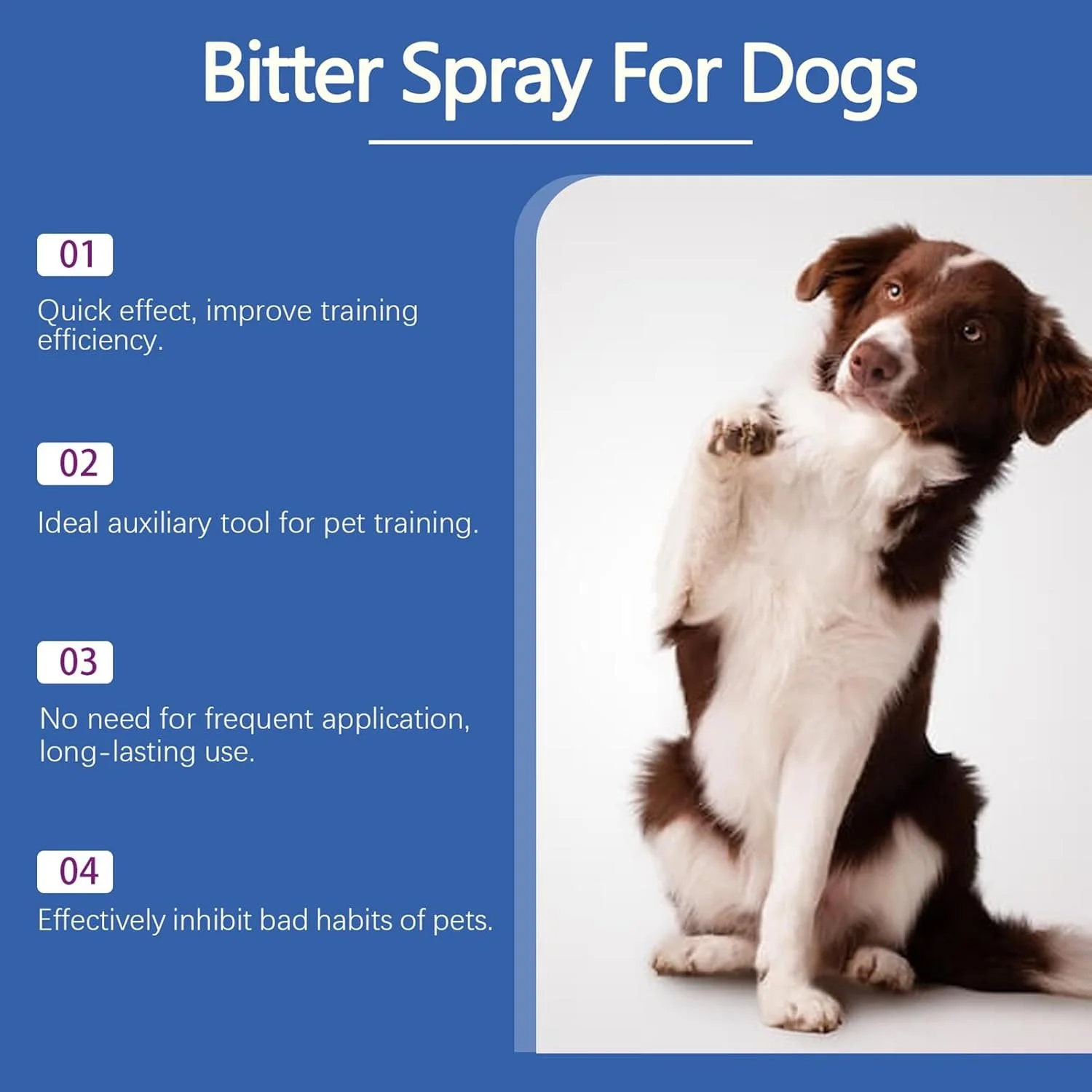 اسپری ضد جویدن برای سگ ها | محلول تلخ متوقف کننده لیسیدن حیوانات خانگی، 120 میلی لیتر اسپری ضد جویدن تلخ و آرامش بخش سگ برای مبلمان، فرش، حیاط، چمن، مسافرت اسپری ضد جویدن برای سگ ها | محلول تلخ متوقف کننده لیسیدن حیوانات خانگی، 120 میلی لیتر اسپری ضد جویدن تلخ و آرامش بخش سگ برای مبلمان، فرش، حیاط، چمن، مسافرت