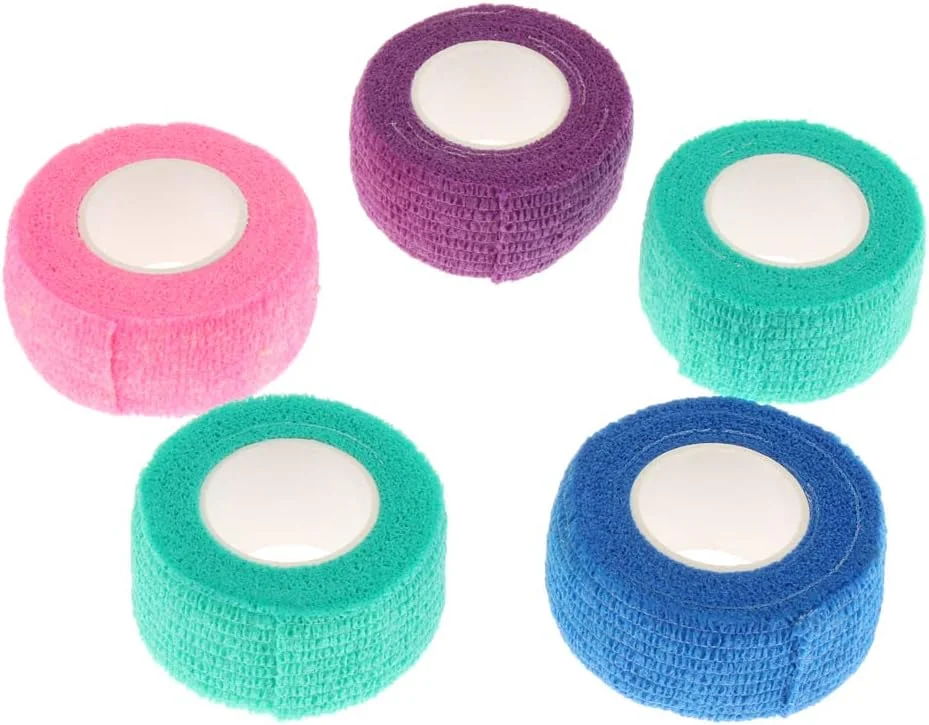 5 عدد چسب زخم خود چسب الاستیک برای حیوانات خانگی سگ گربه دامپزشکی سایزهای S، M، L، XL - S 5 عدد چسب زخم خود چسب الاستیک برای حیوانات خانگی سگ گربه دامپزشکی سایزهای S، M، L، XL - S