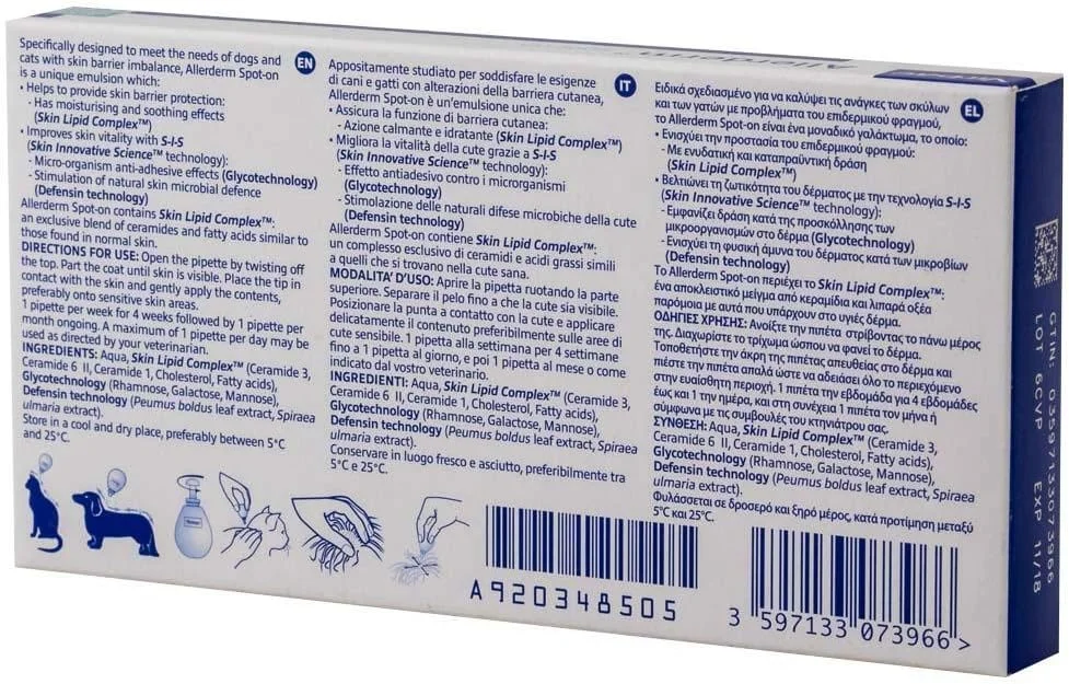 آلردِرم اسپات آن (اندازه: 6 عدد 4 میلی لیتری)