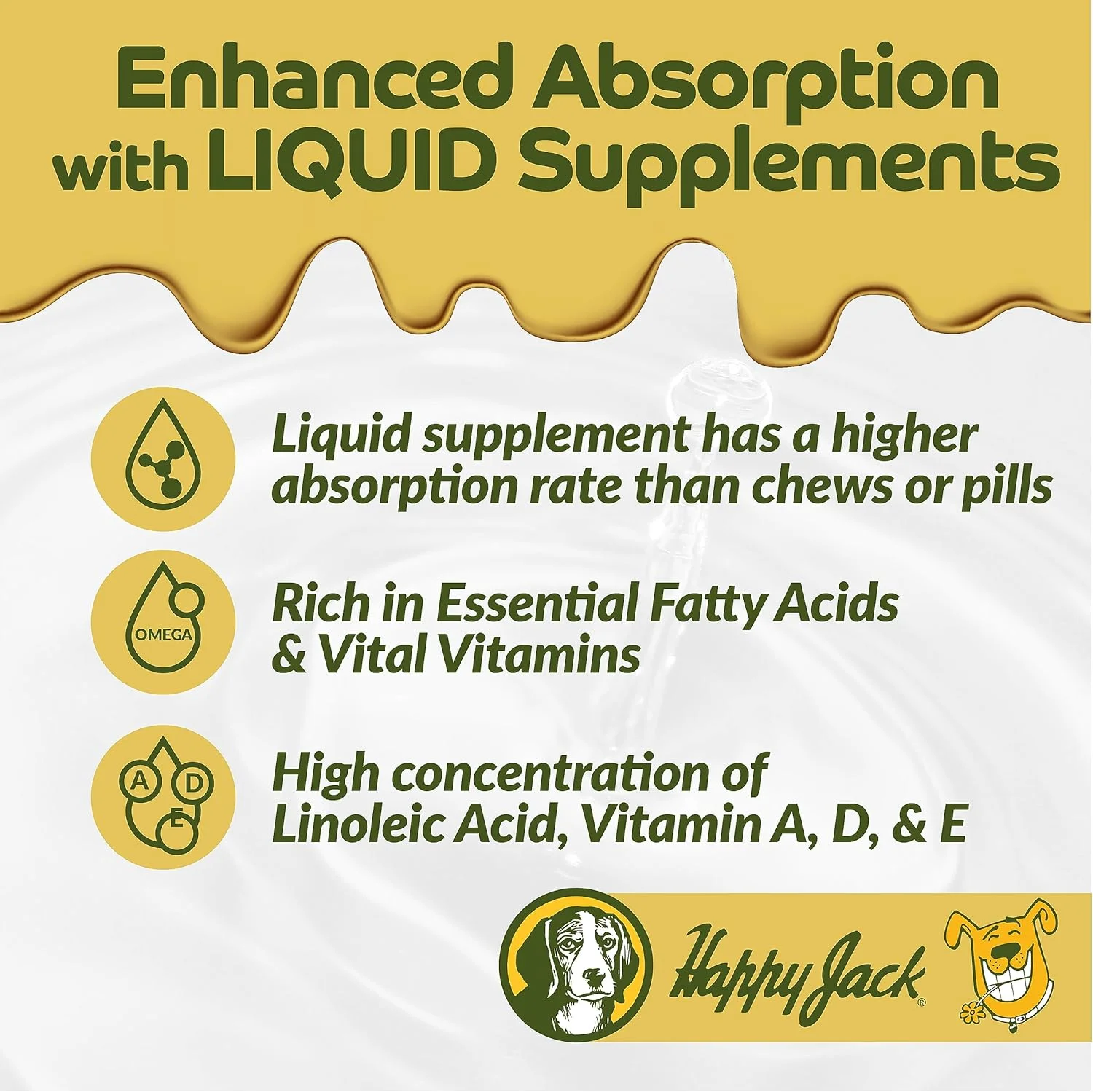 (1 بسته) - مکمل غذایی سگ هپی جک TONEKOTE، 470 میلی لیتر