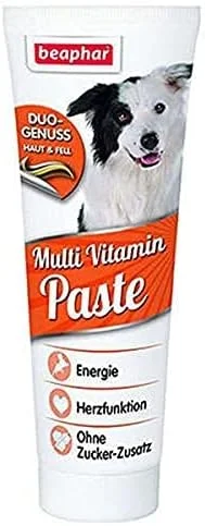 خمیر مولتی ویتامین سگ بیفار Duo Active، 100 گرم، چند رنگ