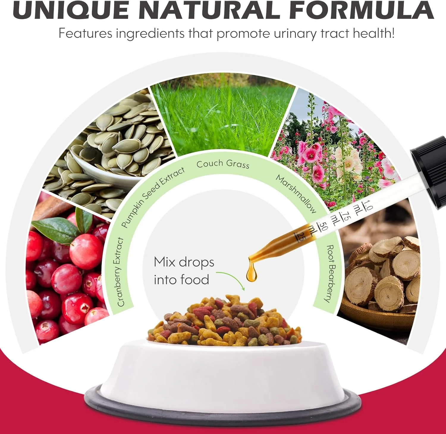 محلول مراقبت از عفونت ادراری سگ، درمان عفونت ادراری سگ، قطره های طبیعی مراقبت از عفونت ادراری، پیشگیری از بی اختیاری و سنگ مثانه، حفظ سلامت کلیه حیوانات خانگی، قطره های مراقبت از عفونت ادراری 60 میلی لیتر