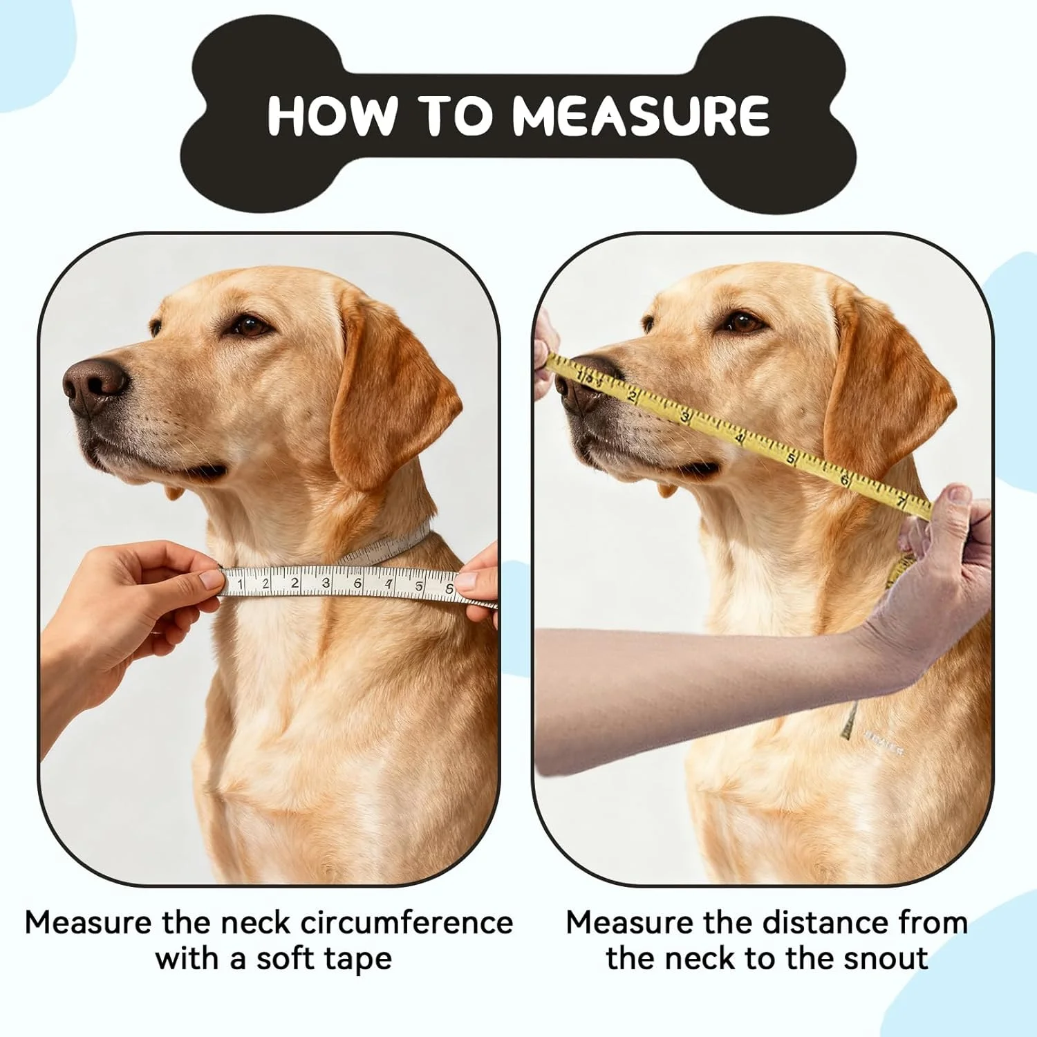 کله قندی نرم سگ SUMREA برای سگ های کوچک، متوسط و بزرگ بعد از جراحی، کله قندی راحت برای سگ ها، طوق گردنی سگ قابل تنظیم برای جلوگیری از لیسیدن، طوق الیزابتی برای حیوانات خانگی (خاکستری، بزرگ)