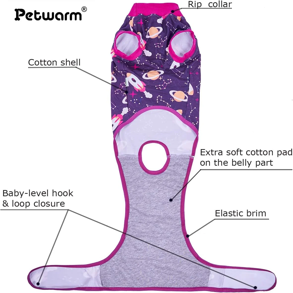 لباس ریکاوری سگ PetWarm، لباس ریکاوری برای سگ های نر و ماده، جایگزین قلاده الیزابت و مخروطی، جلوگیری از لیسیدن، لباس یکسره سگ، لباس ریکاوری جراحی حیوانات خانگی، لباس بدن سگ، لباس ریکاوری حیوانات خانگی، طرح کیهانی، بنفش، 2XL لباس ریکاوری سگ PetWarm، لباس ریکاوری برای سگ های نر و ماده، جایگزین قلاده الیزابت و مخروطی، جلوگیری از لیسیدن، لباس یکسره سگ، لباس ریکاوری جراحی حیوانات خانگی، لباس بدن سگ، لباس ریکاوری حیوانات خانگی، طرح کیهانی، بنفش، 2XL