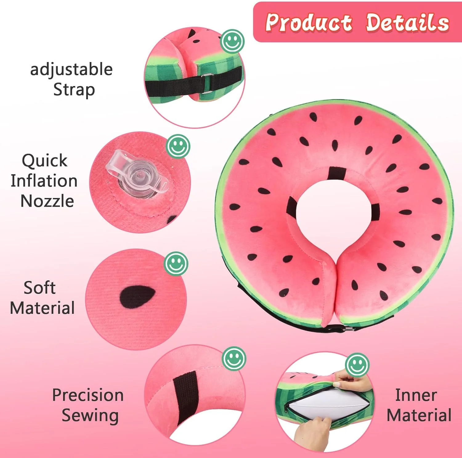 طوق بادی سگ برای بعد از جراحی، طوق بادی محافظ برای سگ ها و گربه ها، طوق ریکاوری نرم حیوانات خانگی برای سگ ها و گربه های بزرگ، متوسط و کوچک (میوه A, M) طوق بادی سگ برای بعد از جراحی، طوق بادی محافظ برای سگ ها و گربه ها، طوق ریکاوری نرم حیوانات خانگی برای سگ ها و گربه های بزرگ، متوسط و کوچک (میوه A, M)