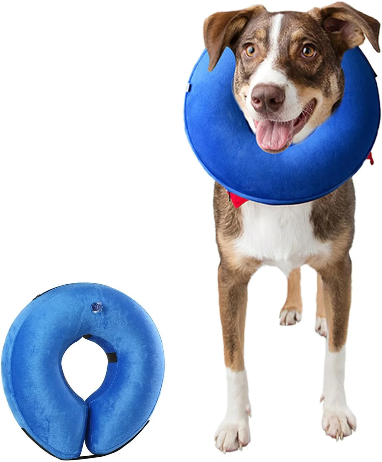 طوق محافظ نرم بادی سگ برای بعد از عمل جراحی، طوق محافظ بادی برای سگ و گربه، طوق ریکاوری حیوانات خانگی برای سگ و گربه های کوچک، متوسط و بزرگ آبی M (23-35 سانتی متر) طوق محافظ نرم بادی سگ برای بعد از عمل جراحی، طوق محافظ بادی برای سگ و گربه، طوق ریکاوری حیوانات خانگی برای سگ و گربه های کوچک، متوسط و بزرگ آبی M (23-35 سانتی متر)