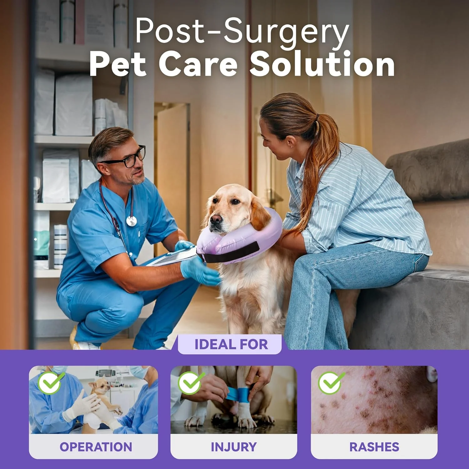 طوق گردنی محافظ حیوانات خانگی