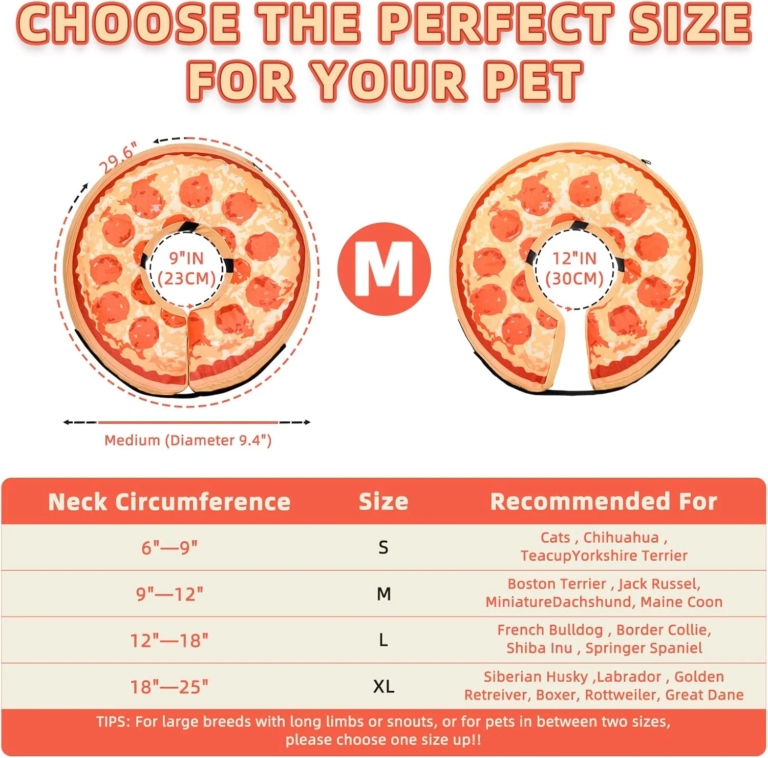 طوق بادی مخروطی لئو آی‌ریس برای سگ و گربه های بزرگ، متوسط و کوچک، طوق نرم و قابل تنظیم جایگزین قیف سگ برای جلوگیری از گاز گرفتن، لیسیدن و خراشیدن (بدون پمپ)