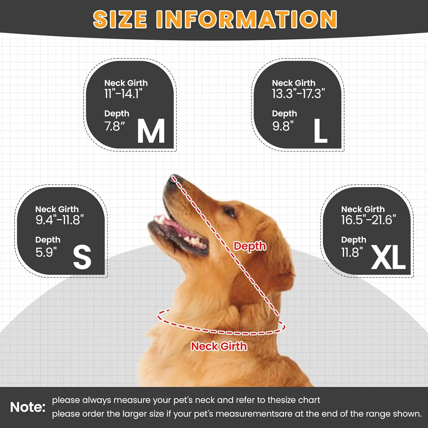 طوق گردنی نرم سگ، طوق الیزابتی قابل تنظیم برای سگ های بزرگ و کوچک، جلوگیری از لیسیدن، گاز گرفتن و خراشیدن بعد از جراحی، سایز XL مشکی